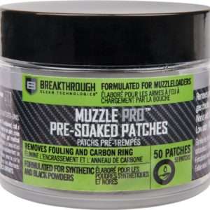 BREAKTHROUGH MUZZLELOADER ROUND PRESOAKED PATCHES