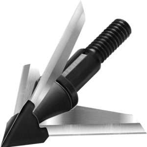 QAD EXODUS BROADHEAD 125GR 1.25" CUT SWEPT BLADE 3PK