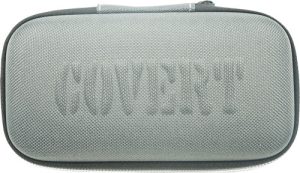 COVERT CAMERA ZIPPERED MOLDED SD CARD CASE HOLDS 25 SD CARDS