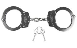 CBG UZI HANDCUFF CHAIN SILVER