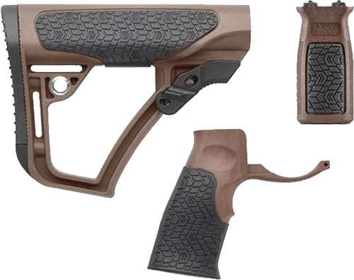 DANIEL DEF. AR15 FURNITURE KIT M-LOK MILSPEC MSP BROWN
