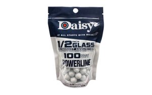DAISY 1/2"GLASS SLINGSHOT AMMO 100CT