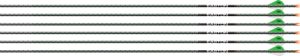 EASTON ARROW 5MM FMJ MAX 300 2" BLAZER HALF-OUT 6PK