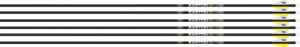EASTON ARROW 5.0 300 2" BLAZER HALFOUT INSERT 6PK