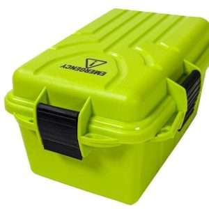 MTM EMERGENCY BOX 2 9.8X6.8X4.8 YELLOW GREEN