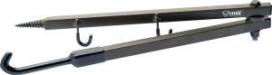 HME BOW HANGER 20" FOLDING W/ACCESSORY HOOKS 1EA