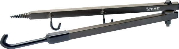 HME BOW HANGER 20" FOLDING W/ACCESSORY HOOKS 1EA