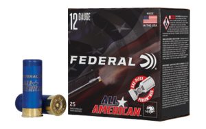 FED ALL AMER 12GA 2.75" 1 1/8OZ #8