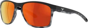 FORCE FLEX SUNGLASSES BLUECHIP BROWN RED MIRROR LENS POLARIZE