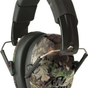 WALKERS MUFF SHOOTING PASSIVE PRO-LOW PROFILE 22dB MOSSY OAK