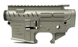FAXON AR-15 X-TRA LITE RECEIVER SET TITANIUM STRIPPED