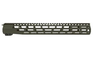 GGP AR15 15" MLOK HANDGUARD OLV DRAB