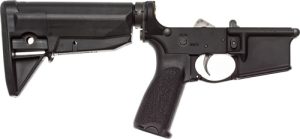 BCM LOWER GROUP AR-15 5.56MM W/BCM MOD-0 STOCK BLACK