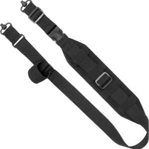 GROVTEC QS HEAVY GUNNER PADDED SLING 1.5" WEBB 3" PAD BLACK