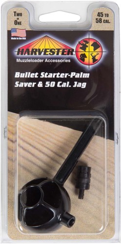 HARVESTER BULLET STARTER & PALM SAVER BLACK POLYMER