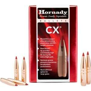 HORNADY BULLETS 6.5MM .264 90GR CX 50CT 25BX/CS