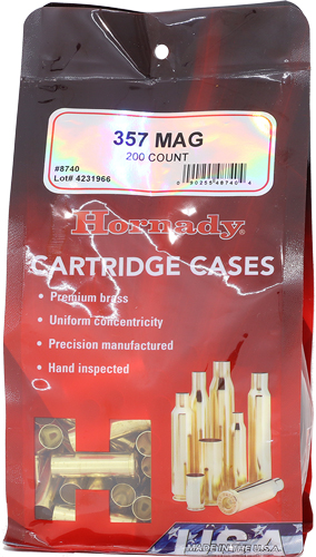 HORNADY UNPRIMED CASES 357 REM MAG 200 PACK 5PK/CS