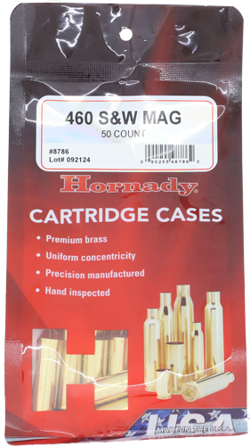 HORNADY UNPRIMED CASES 460 SW 50 PACK 5PK/CS