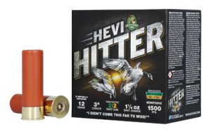 HEVI-HITTER 12GA 3" 1.25OZ #2 TG/STL