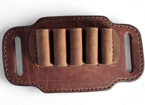 1791 HUNT AMMO BELT SLIDE 12GA AMBIDEXTRIOUS BROWN