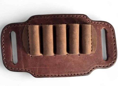 1791 HUNT AMMO BELT SLIDE LARGE RIFLE AMBI BROWN