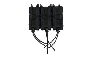 HSGI TRIPLE PISTOL TACO MOLLE BLK