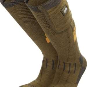 MUDDY NUCLEUS HEATED SOCKS BROWN CLAY LARGE/X-LARGE