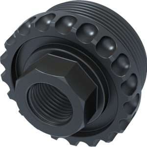 LANTAC ADC DIRECT THREAD 1/2-28 HUB TITANIUM