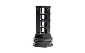 HUX MUZZLE BRAKE QD 338 5/8X24 BLK