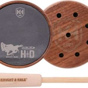 KNIGHT AND HALE SLATE POT CALL WALNUT/BLACK SLATE