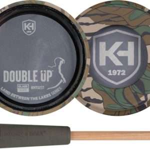 KNIGHT AND HALE DOUBLE UP POT CALL GLASS/SLATE MO GREENLEAF