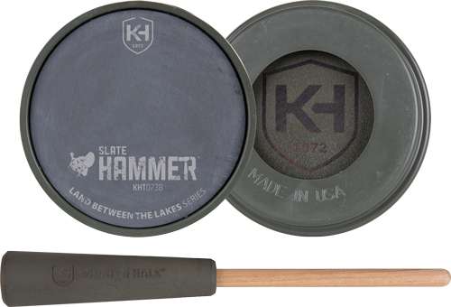KNIGHT AND HALE HAMMER POT FRICTION CALL SLATE/PLASTIC