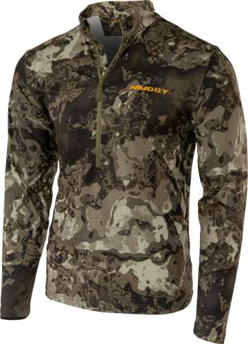 MUDDY TRX LIGHTWEIGHT QUARTER ZIP VEIL CANYON GREY X-LARGE
