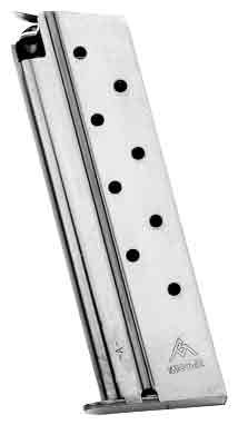 MEC-GAR MAGAZINE 1911 GOVT. 38 SUPER 9RD NICKEL