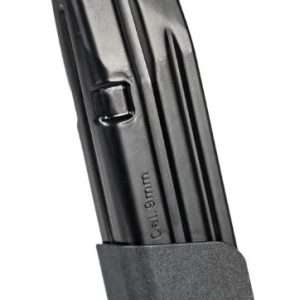 MEC-GAR MAG GLOCK 26 9MM 15RD EXTENDED POLYMER BLACK