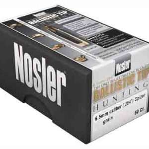 NOSLER BULLETS 6.5MM .264 120GR BALLISTIC TIP 50CT