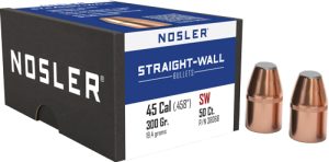 NOSLER BULLETS 45 CAL .458 300GR PP 50CT