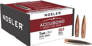 NOSLER BULLETS 7MM .284 175GR ACCUBOND LR 100CT