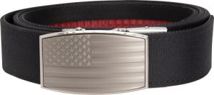 NEXBELT ASTON USA EMBOSSED GUN BELT 1.5" BLK UP TO 50" WAIST