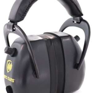 PRO EARS GOLD II 30 EAR MUFF ELECTRONIC W/PADDED BASE BLK