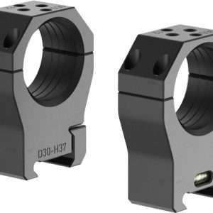 AUDERE SCOPE RINGS PSR 30MM GEN III W/LEVEL HIGH BLACK
