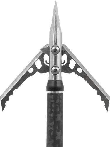 RAGE BROADHEAD HYPODERMIC TRYPAN NO-COLLAR 100GR 2" 3PK