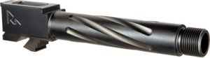 RIVAL ARMS BARREL THREADED 9MM BLACK PVD FOR GLOCK 17 GEN 3/4