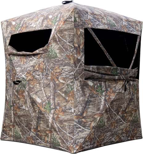 RHINO GROUND BLIND R102 2-MAN 49"X49"X65" HUB STYLE RT EDGE