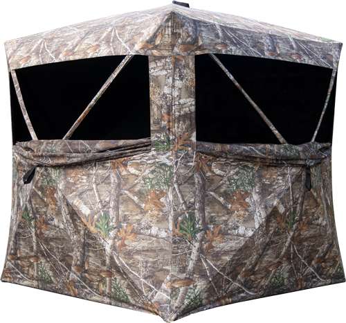 RHINO GROUND BLIND RB140 3-MAN 58"X58" FLOOR 150D RT EDGE