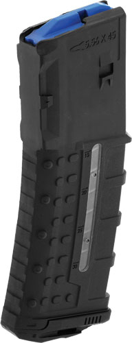 UTG MAGAZINE 5.56X45 30RD WINDOW POLY MATTE BLACK