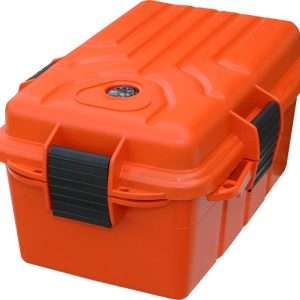 MTM SURVIVOR DRY BOX LARGE 10"X7"X5" ORANGE