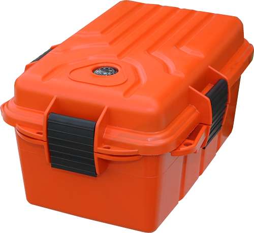 MTM SURVIVOR DRY BOX LARGE 10"X7"X5" ORANGE