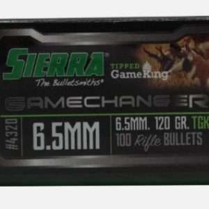 SIERRA BULLETS 6.5MM .264 120GR TGK 100CT