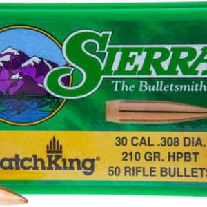 SIERRA BULLETS .30 CAL .308 210GR HPBT MATCH 50CT
